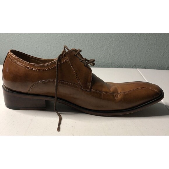 Meltonian Brown Mens Dress Shoes Sz M 11 Genuine Leather Made In Germany main image 4